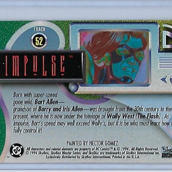 DC Comics SkyBox Master Series Trading Cards - Guy Gardner to - Picture 6 of 8